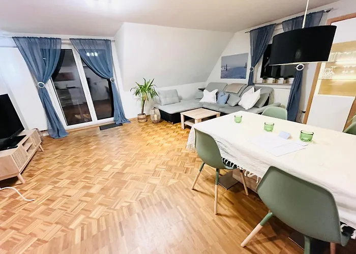 Seemomente Spieleland, Messe, Friedrichshafen 3 Zi Mit Balkon, Parkplatz