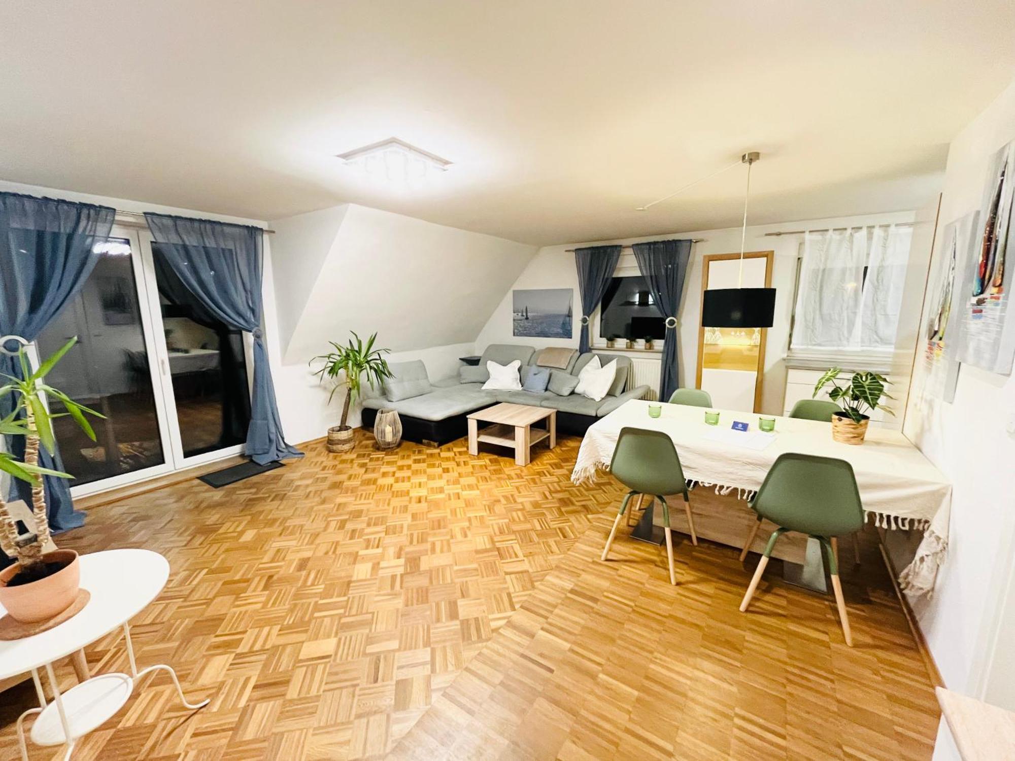 Apartment Seemomente Spieleland, Messe, Friedrichshafen 3 Zi Mit Balkon, Parkplatz
